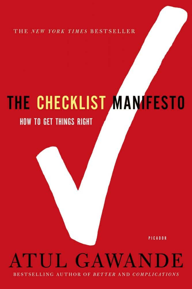 Books To Read The Checklist Manifesto Rock Star Inner Circle
